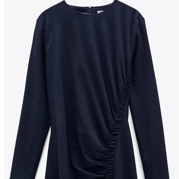 ZARA LIMITED EDITION RUCHED DRESS - Picture 3 of 5